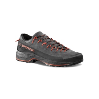 La Sportiva Hiking Shoes TX 4 Evo (Approach, Suede) carbon grey/red Men's